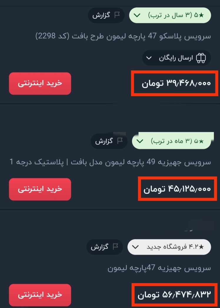 چرا قیمت‌ها این قدر اختلاف دارند؟